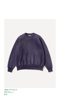 A.PRESSE 26AW Vintage Sweatshirt