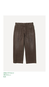 A.PRESSE 26AW Vintage Twill Work Pants