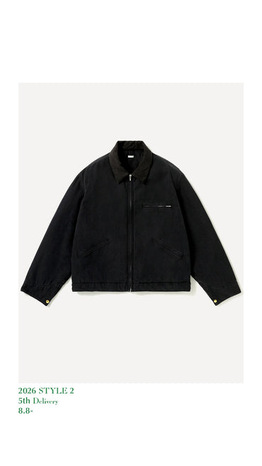 A.PRESSE 26AW Vintage Silk Cotton Detroit Jacket