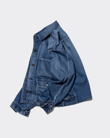 Unlikely 26AW Short Work Jacket Denim