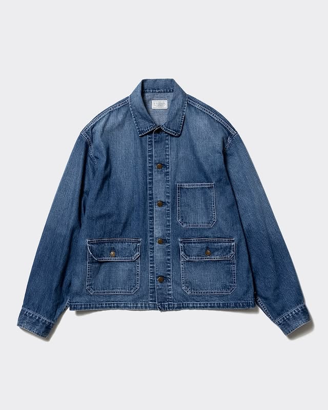 Unlikely 26AW Short Work Jacket Denim