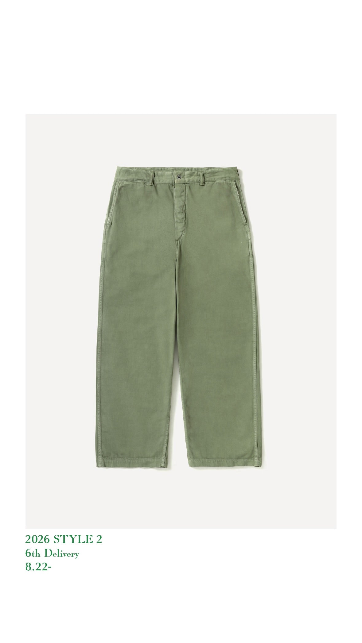A.PRESSE 26AW Vintage P-58 Utility Pants