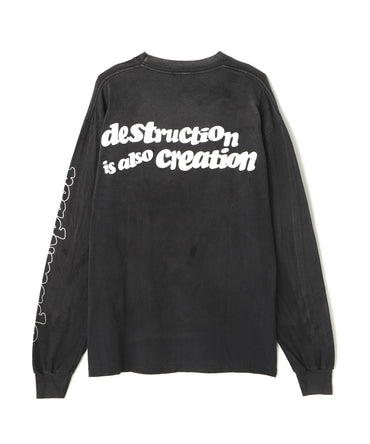 READYMADE / LS TEE DESTRUCTION