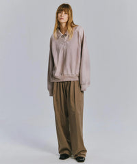 ANCELLM 26AW FLEECE-LINED SWEAT PULLOVER
