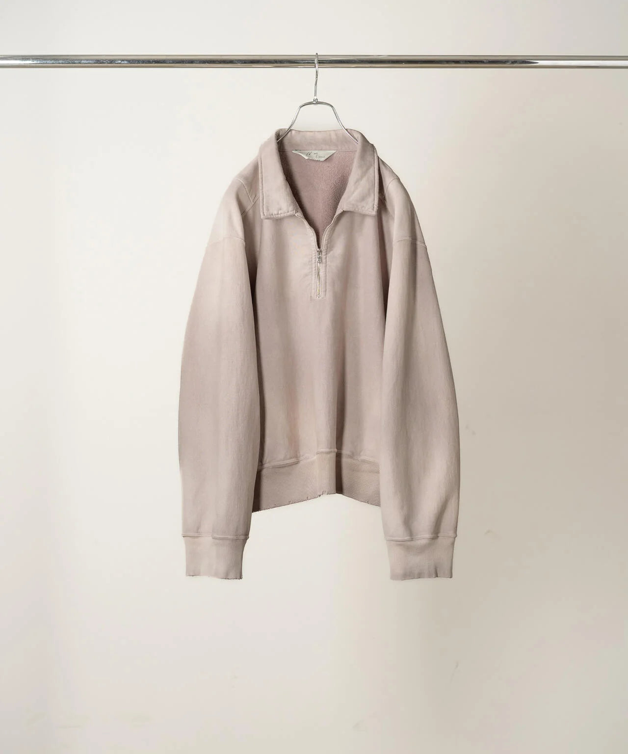 ANCELLM 26AW FLEECE-LINED SWEAT PULLOVER