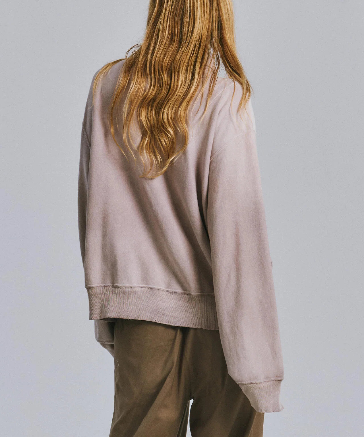 ANCELLM 26AW FLEECE-LINED SWEAT PULLOVER