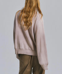ANCELLM 26AW FLEECE-LINED SWEAT PULLOVER