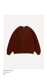 A.PRESSE 26AW Vintage Double V Sweatshirt