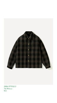 A.PRESSE 26AW Wool Cashmere CPO Shirt