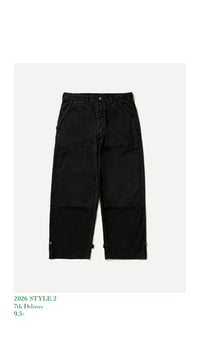 A.PRESSE 26AW Military Double Knee Trousers