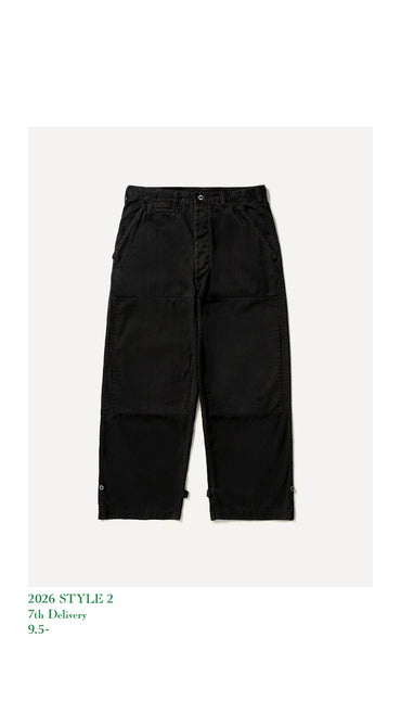 A.PRESSE 26AW Military Double Knee Trousers