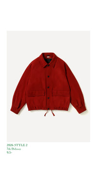 A.PRESSE 26AW Light Weight Cashmere Blouson