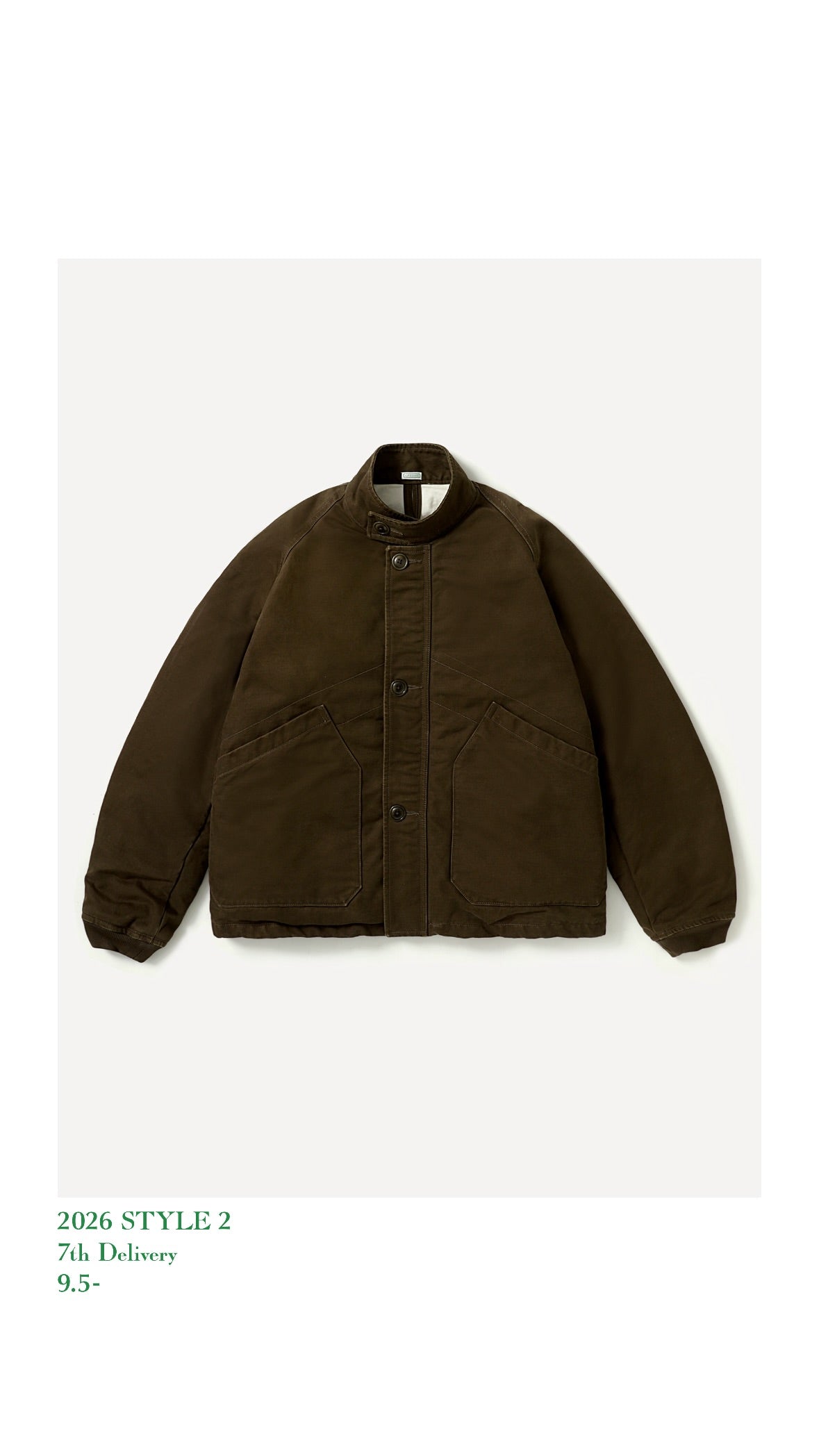 A.PRESSE 26AW Vintage British Royal Navy Cold Weather Jacket