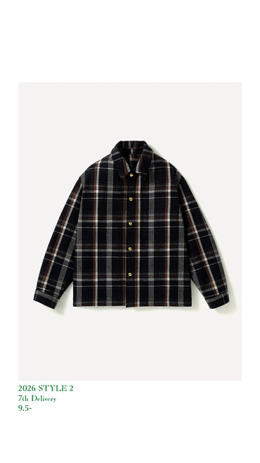 A.PRESSE 26AW Wool Cashmere CPO Shirt