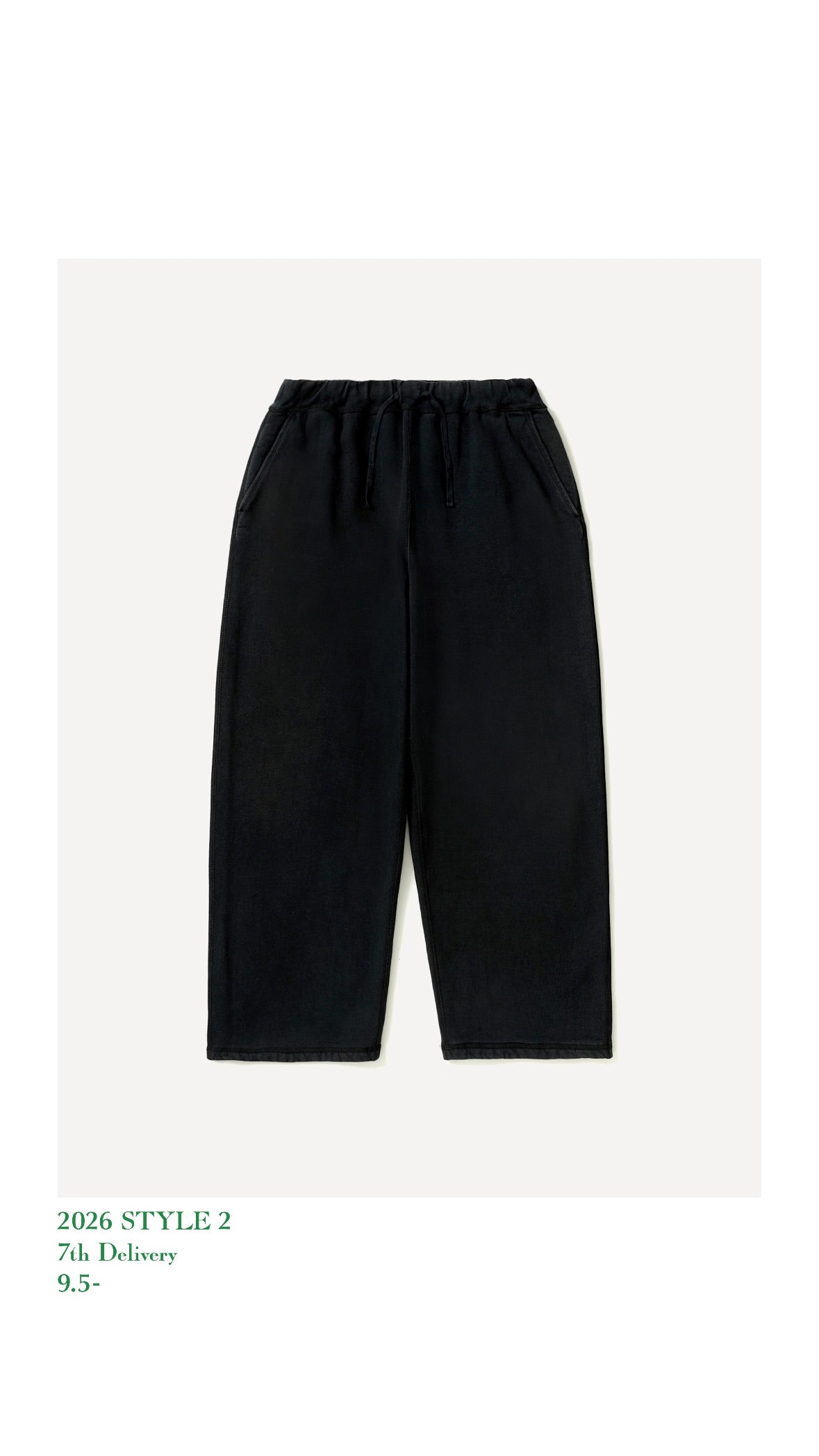 A.PRESSE 26AW Vintage Sweat Pants