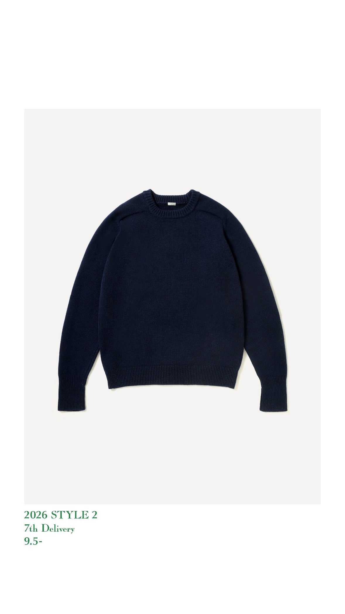 A.PRESSE 26AW Pullover Sweater