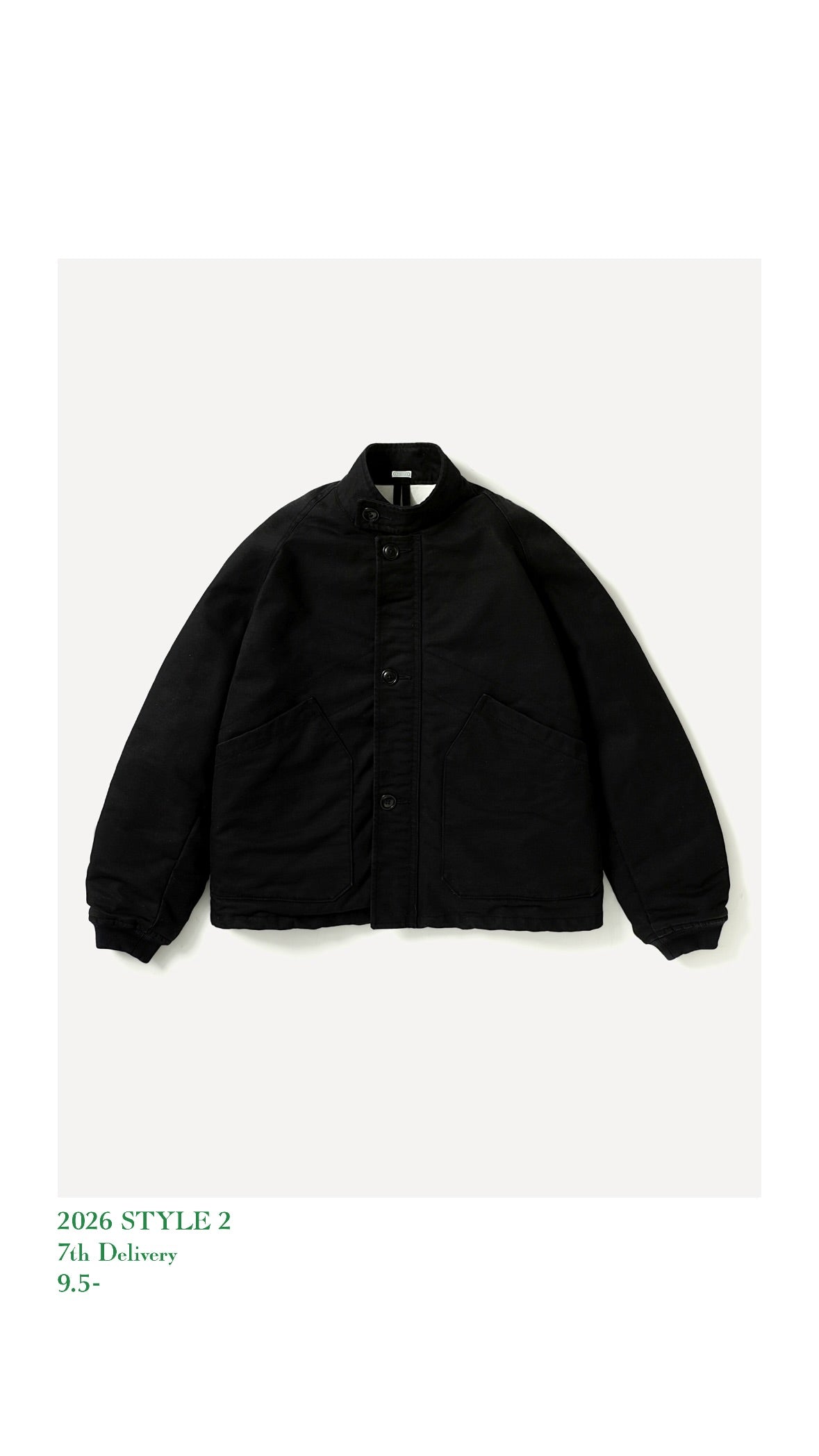 A.PRESSE 26AW Vintage British Royal Navy Cold Weather Jacket