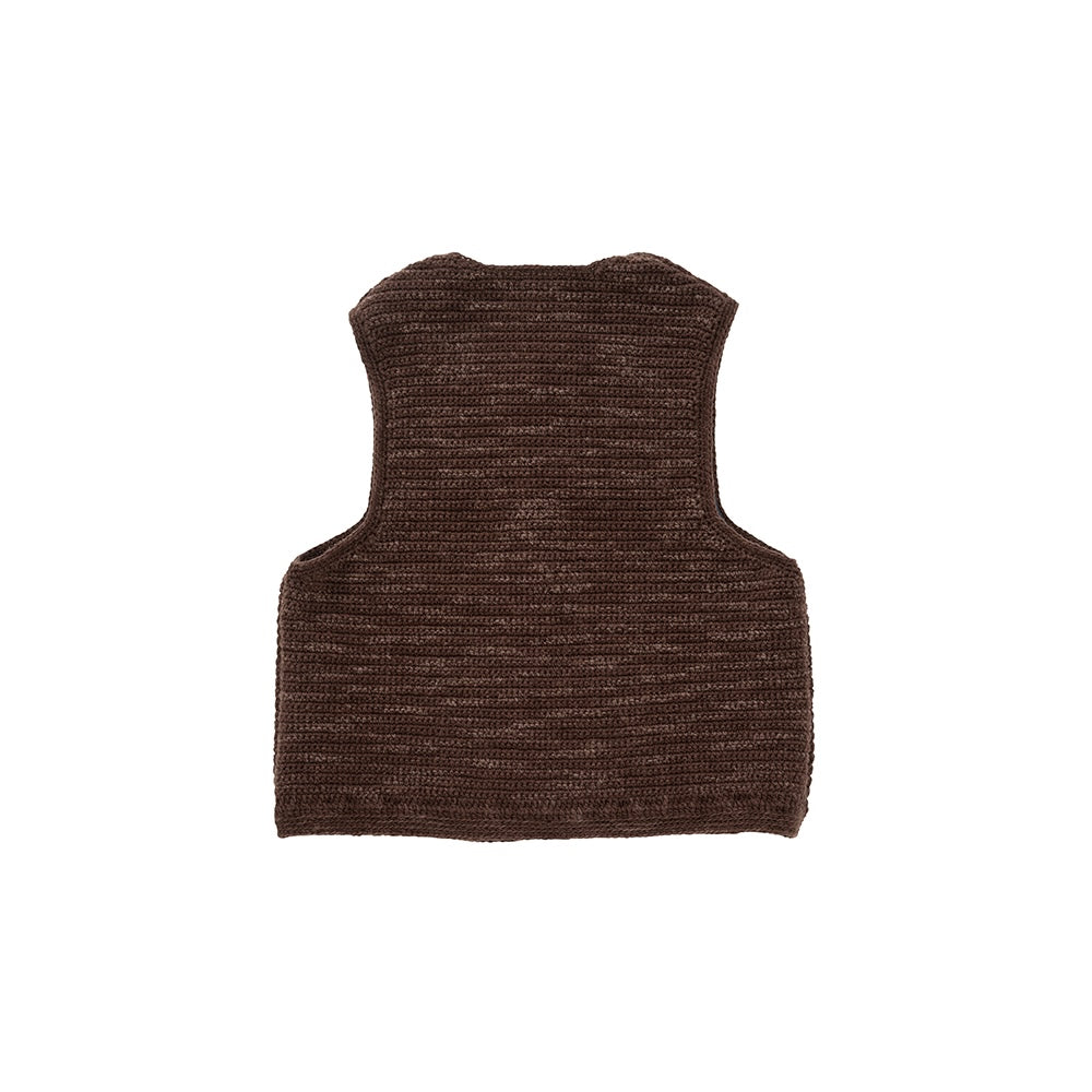 visvim 24AW CROCHET KNIT VEST (N.D.)