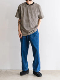 INTERIM 25SS USED SLUB YARN DENIM BAKER PANTS