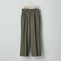 ssstein 25AW Wool Doeskin Flare Trousers