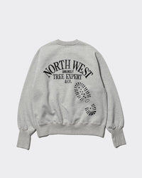 Unlikely 26AW Simple Sweat Crew "TREE EXPERT"