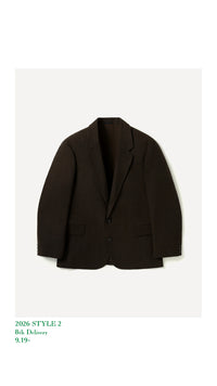 A.PRESSE 26AW Wool Flannel Jacket
