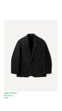 A.PRESSE 26AW Wool Flannel Jacket