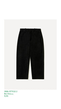A.PRESSE 26AW Wool Flannel Wide Trousers