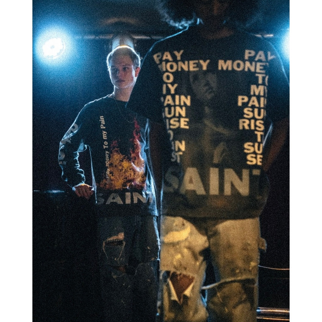 SAINT Mxxxxxx × Pay money To my Pain PTP_SS TEE/SR TO SS – Vintage Concept  Store