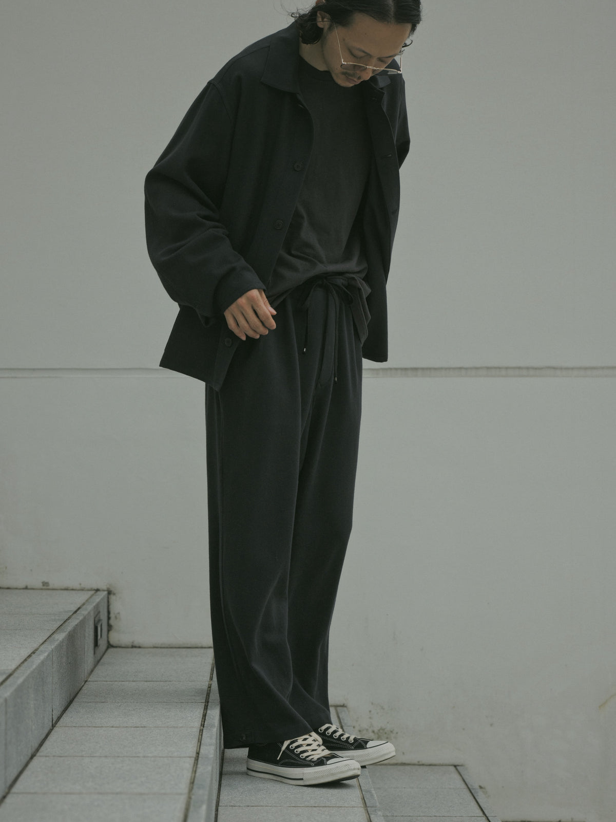 HEUGN for WILD LIFE TAILOR / EX Glenn Wool Flannel Easy Pants