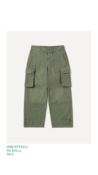 A.PRESSE 26AW Vintage FA HBT M-47 Pants