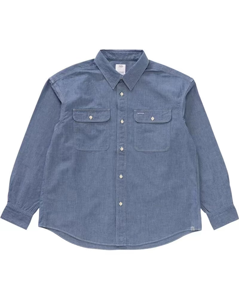 visvim 26AW LANGER CHAMBRAY L/S