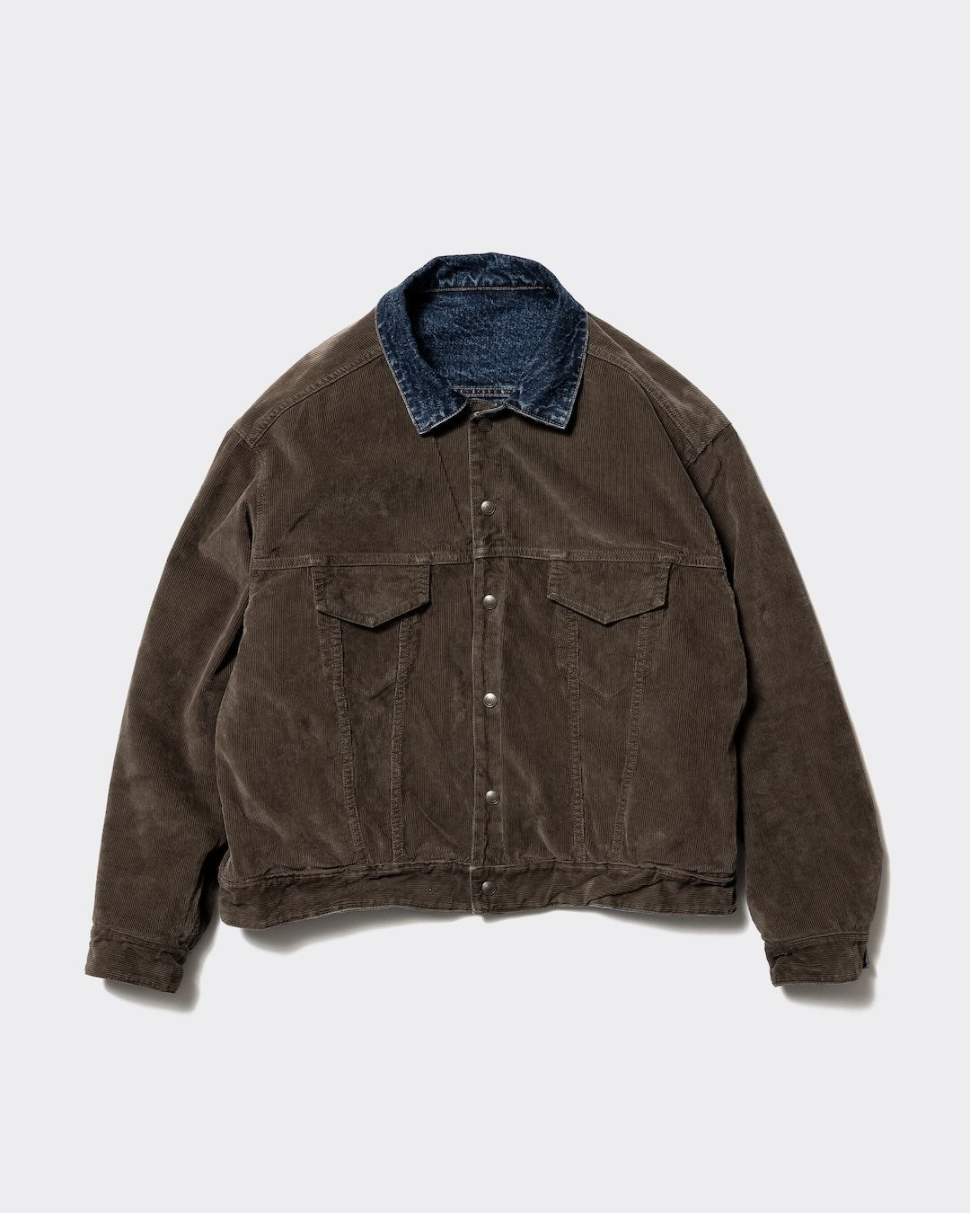 Unlikely 26AW Reversible Trucker Jacket