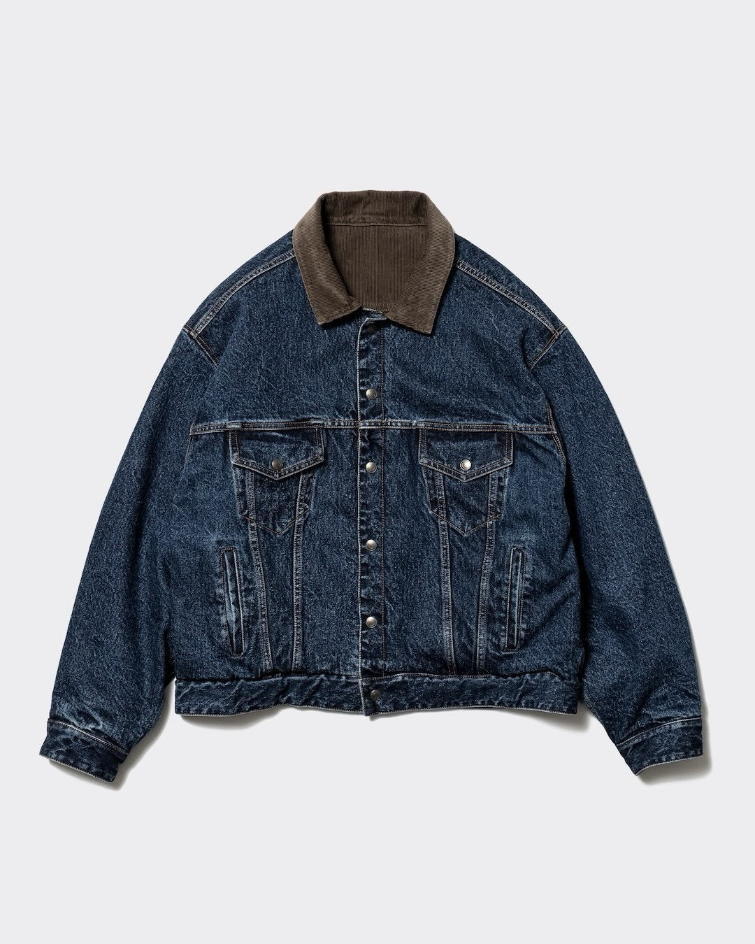 Unlikely 26AW Reversible Trucker Jacket