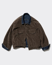 Unlikely 26AW Reversible Trucker Jacket