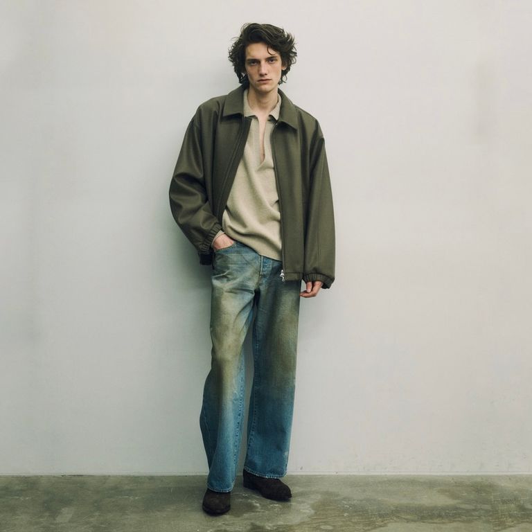 ssstein 25AW Flare Denim Jeans