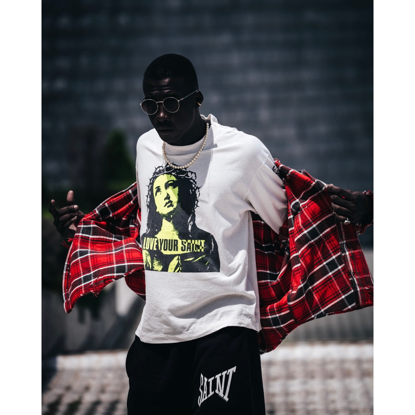 SAINT Mxxxxxx 24AW LS TEE_LOVE UR SAINT – Vintage Concept Store
