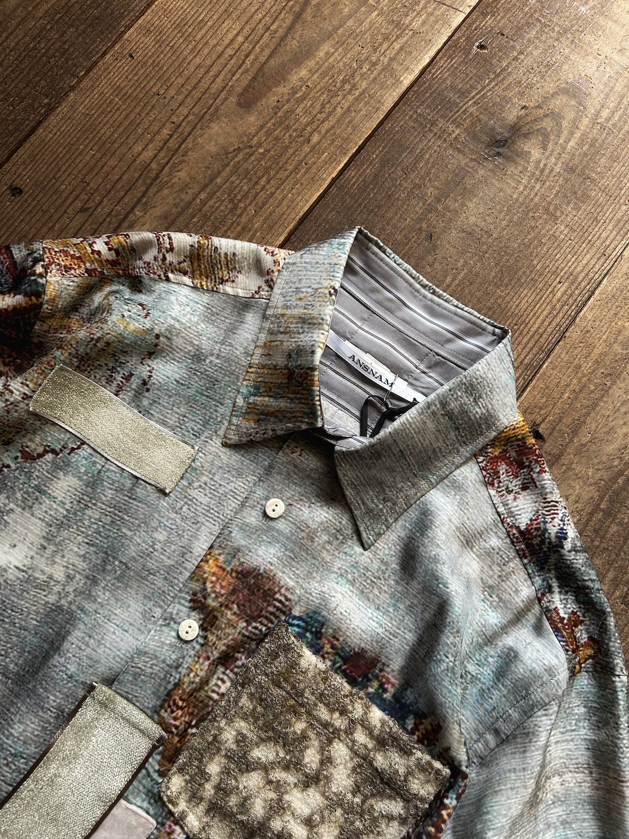 ANSNAM / Patched Shirts Italian Fabric