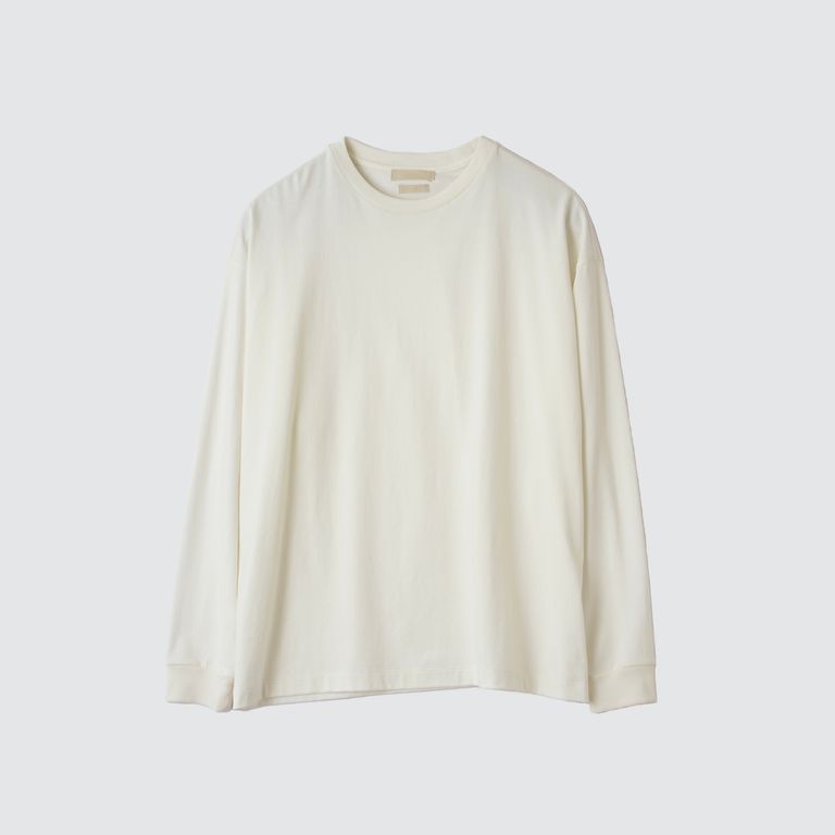 YOKE 25SS SUVIN COTTON JERSEY YOKE T-SHIRT LONG SLEEVE