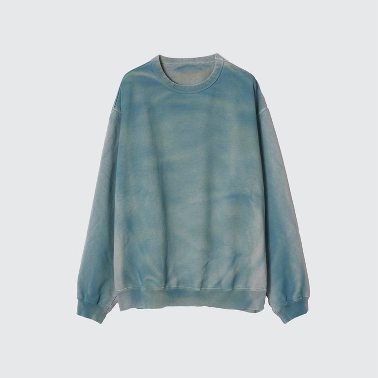YOKE 25SS Garmentdye Yoke Sweat Shirt