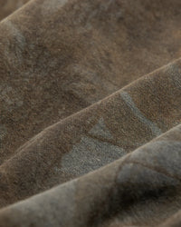 ANACHRONORM / AN375-B SULFUR DYED REALTREE HALF ZIP SWEAT
