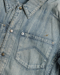 ANACHRONORM / HERRINGBONE DENIM JACKET