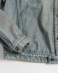 ANACHRONORM / HERRINGBONE DENIM JACKET