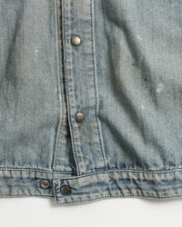 ANACHRONORM / HERRINGBONE DENIM JACKET