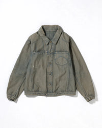 ANACHRONORM / HERRINGBONE DENIM JACKET