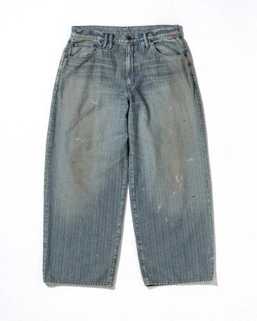 ANACHRONORM / HERRINGBONE DENIM WIDE 5P PANTS