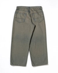 ANACHRONORM / HERRINGBONE DENIM WIDE 5P PANTS