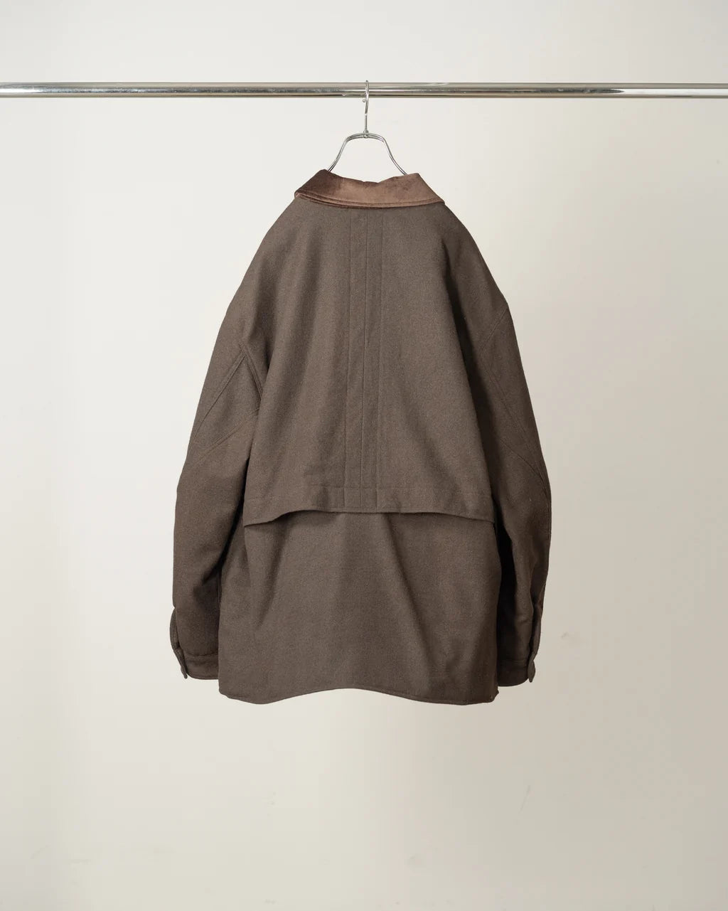 ANCELLM 26AW WOOL HALF JACKET
