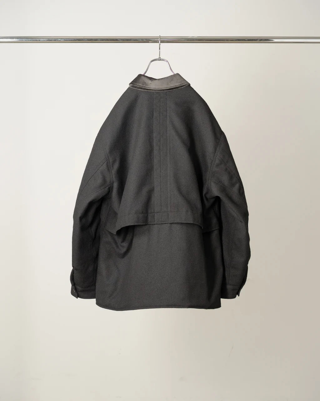 ANCELLM 26AW WOOL HALF JACKET