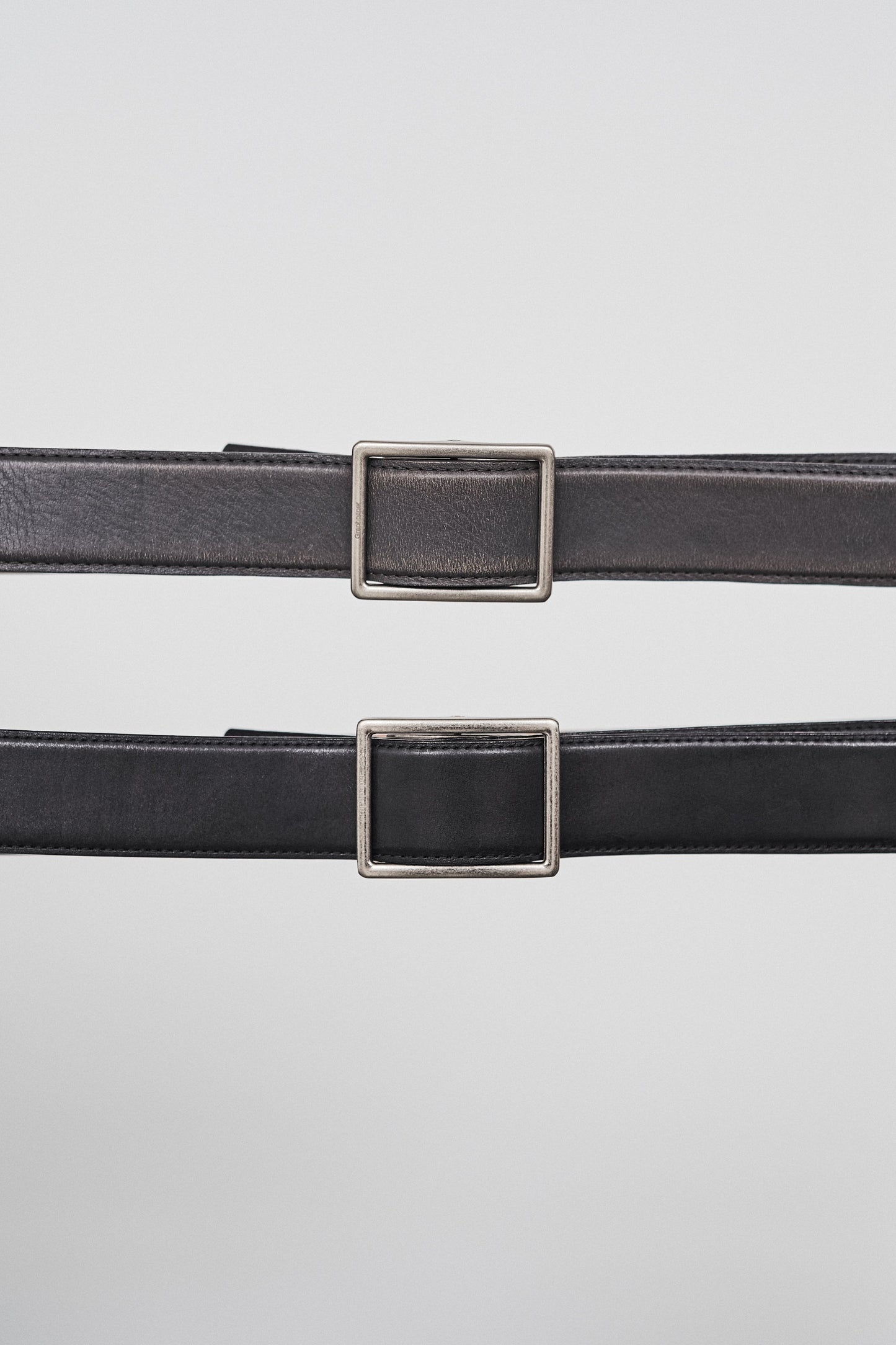 Graphpaper / Holeless Leather Classic Belt